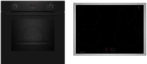 ARDEBO.de Neff BX36IB0 N30/N50 A+ Backofen-Set mit Induktionskochfeld (B1CCC0AK3 + T46SBE1L0), 60 cm breit, 71 L, 5 Heizarten, Kindersicherung, schwarz