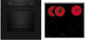 ARDEBO.de Neff BX36B0 N30/N50 A+ Backofen-Set mit Elektrokochfeld (B1CCC0AK3 + T16SBN1L0), 60 cm breit, 71 L, 5 Heizarten, Kindersicherung, schwarz