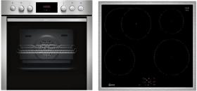 ARDEBO.de Neff EDX4I0 N30/N50 A+ Einbauherdset mit Induktionskochfeld (E1CCD2AN4 + M56SBF1L0), 60 cm breit, 71 L, Kinderischerung, Edelstahl