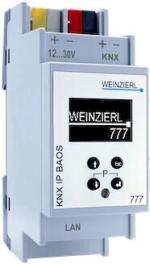ARDEBO.de Weinzierl BAOS 777 KNX IP Universalschnittstelle mit Webserver und Visualisierung, REG, grau (5193)