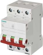 ARDEBO.de Siemens 5TL1363-1 Lasttrennschalter, Ein-Aus-Schalter 63 A 3-polig, mit rotem Griff