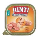 Rinti Singlefleisch Schale Huhn Pur 150 g  (Menge: 10 je Bestelleinheit)