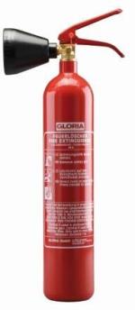 ARDEBO.de Gloria KS 2 ST Kohlenstoffdioxid-Feuerlöscher (002041.0000)