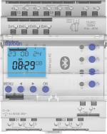 Theben TR 644 top3 BLE RC Digitale Zeitschaltuhr Hutschiene, DIN-Schiene, 4TE, 4 Kanäle, Jahres-/Astroprogramm, DCF, GNSS, GPS, App (6440330)