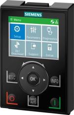 ARDEBO.de Siemens 6SL3255-0AA00-4JA2 SINAMICS G Intelligent Operator Panel IOP-2 für SINAMICS G120, G120P G110M, G110D, G120D, G120C ET 200PRO FC-2