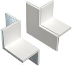 ARDEBO.de OBO Bettermann PLM CC 0810 FS Wandanschluss-Set 2-seitig, für Eckmontage, Kanalhöhe 80 mm (7218138)