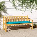 Gartenbank-Auflage Türkis 150x50x7 cm Oxford-Gewebe
