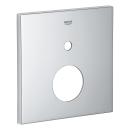 ARDEBO.de GROHE Rosette, eckig, für Einhandmischer-Fertigmontagesets mit 2-Wege Umstellung, chrom (48435000)