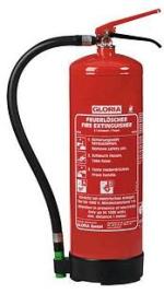 ARDEBO.de Gloria SD 6 E fluorfrei Feuerlöscher, fluorfreier Schaum 6,0 l, rot (814222.0000)