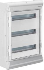 ARDEBO.de Hager VE318PN Vector Verteiler IP65 54 Platzeinheiten UV stabil metrische Leitungseinführung