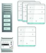 ARDEBO.de TCS PSX2340-0000 TASTA:pack Audio Kompakt, AP, für 4 Wohneinheit, silber