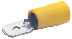 ARDEBO.de Klauke 850 Flachstecker, 4-6qmm, gelb