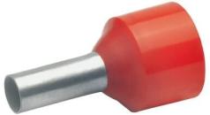 ARDEBO.de Klauke 43612 Isolierte Aderendhülse, 10qmm, 24mm lang, rot