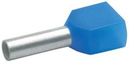 ARDEBO.de Klauke 87714 Zwillingsaderendhülsen, 2x16qmm, 30mm lang, blau
