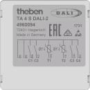 ARDEBO.de Theben TA 4 S DALI-2 DALI-2 Tasterschnittstelle 6-fach, Unterputz, Binäreingang 4960094