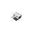 ARDEBO.de Hager GBES29010 Gerätebecher Steckdose 2-fach, reinweiß