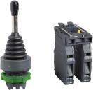 ARDEBO.de Schneider Electric XD5PA24 Joystick, 4 Richtungen Ø 22, 5 Stellungen, mit Rückzug Nullstellung, 1S