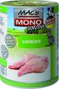 MACs Dog Mono Frisches Kaninchen 400g (Menge: 6 je Bestelleinheit)