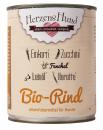 Herzenshund Bio Rind mit Bio Gemüse 800g  (Menge: 6 je Bestelleinheit)
