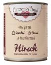 Herzenshund Hirsch mit Quinoa 800g  (Menge: 6 je Bestelleinheit)