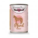 Herzenshund Pferd mit 100% Reinfleisch 400g (Menge: 12 je Bestelleinheit)