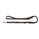 Hunter verstellbare Führleine Swiss 18mm/200cm braun