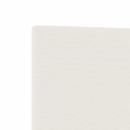 Kopfteil Schlichtes Design Creme 90 cm Cordstoff