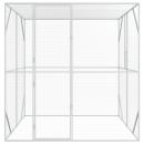 Vogelhaus Anthrazit 209x202x214 cm Stahl