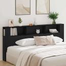 Kopfteilschrank Schwarze Eiche 220x18,5x104,5 cm
