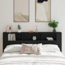Kopfteilschrank Schwarze Eiche 200x18,5x104,5 cm