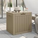 Gartenbox Grau 55,5x43x53 cm Polypropylen