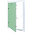 Zugangspanel mit Alurahmen und Gipskarton 300x400 mm