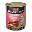 Animonda Dog GranCarno Adult Sensitive Rind & Kartoffeln 800g (Menge: 6 je Bestelleinheit)