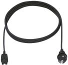 ARDEBO.de Bachmann H05RR-F 3G Zuleitung, 32/Typ 789, 1,0m², 2m, schwarz (372.184)
