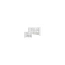 ARDEBO.de f-tronic Verteilerschrank VS1-6, 1-feldrig, 6r, 950x300x210mm (7110240)
