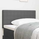 Kopfteil Schlichtes Design Hellgrau 100 cm Cordstoff