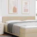 Kopfteil Einfaches Design Hellgrün Grau 200 cm Cordstoff
