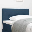 Kopfteil mit Knopfheftung Blau 100 cm Stoff