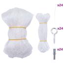 Katzennetz Transparent 12x3 m Nylon