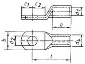 ARDEBO.de Klauke 101R6 Presskabelschuhm 6qmm, M6, verzinnt