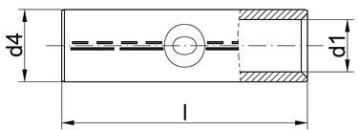 ARDEBO.de Klauke 122R Pressverbinder, 10qmm, verzinnt