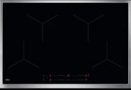 ARDEBO.de AEG TO84IA0CXB Autarkes Induktionskochfeld, 76,6 cm breit, TouchControl, Hob²Hood, Timer, Edelstahlrahmen
