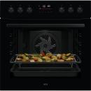 ARDEBO.de AEG KOMBI425PI EEK: A+ Herdset mit Induktionskochfeld (OU5PE40AK+ OIX64A00XB), 60 cm breit, 71 L, Pyrolyse, schwarz