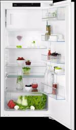 ARDEBO.de AEG OSF5O121DF Einbaukühlschrank mit Gefrierfach, Nischenhöhe 122,5 cm, 181 L, Festtürtechnik, LED Beleuchtung, Coolmatic