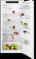 ARDEBO.de AEG OSK5O121DF Einbaukühlschrank ohne Gefrierfach, Nischenhöhe 122,5 cm, 203 L, OptiSpace, TouchControl-Bedienelement, FlexiShelf, LED-Beleuchtung, weiß