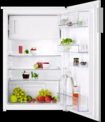 ARDEBO.de AEG OSF5O881EE Einbaukühlschrank, Nischenhöhe 88 cm, 124 L , Festtürtechnik, OptiSpace, Integrierte elektrische Steuerung, LED-Beleuchtung, weiß