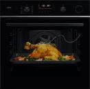 ARDEBO.de AEG TR6PB501SB A++ Einbaubackofen, 60 cm breit, 72L, SteamCrisp, WLAN-fähig, Pyrolyse, schwarz