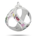 Curli Clasp Vest Geschirr LE25 Comic Light-Gray XS