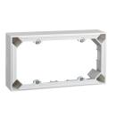 Schneider / Elso 274204 Aufputzgehäuse 2-fach Joy reinweiß