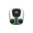 ARDEBO.de Charge Amps Wallbox Aura, 2x22 kW, 3Polig, 32A, Type2, 4G/Wifi/Lan, OCPP, RCD, Silber (131503)